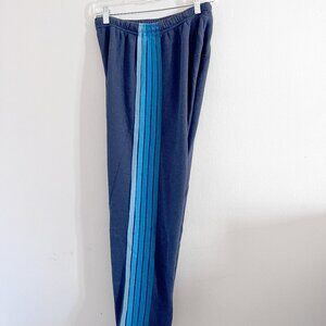 AVIATOR NATION 5 STRIPE SWEATPANTS - NAVY